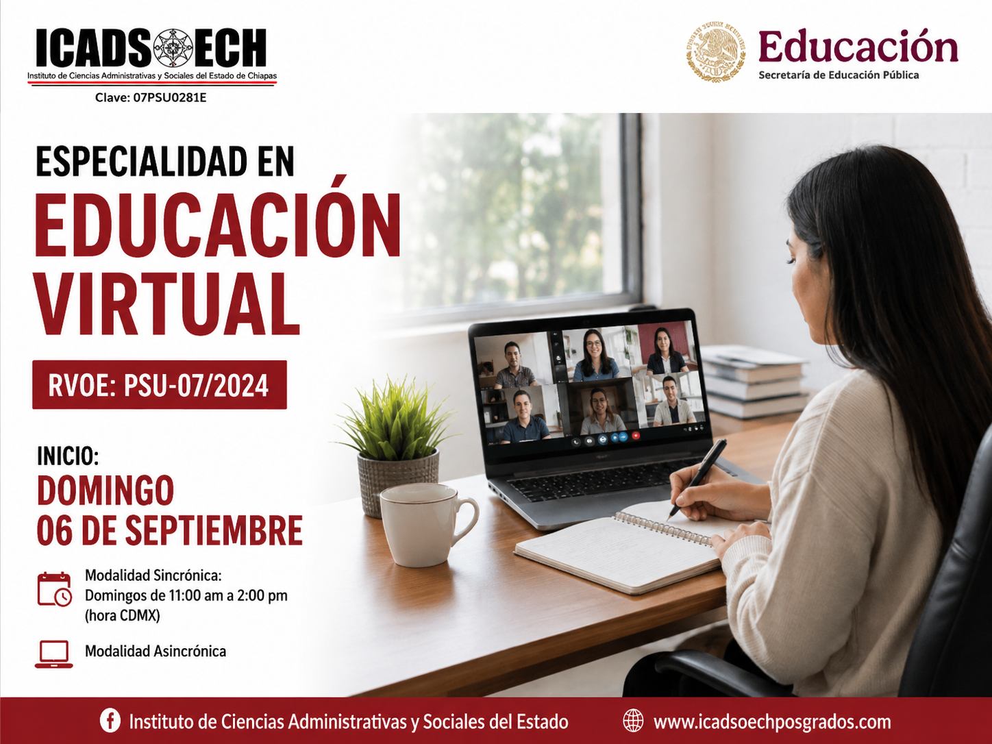 Icadsoech - Especialidad en Educación Virtual